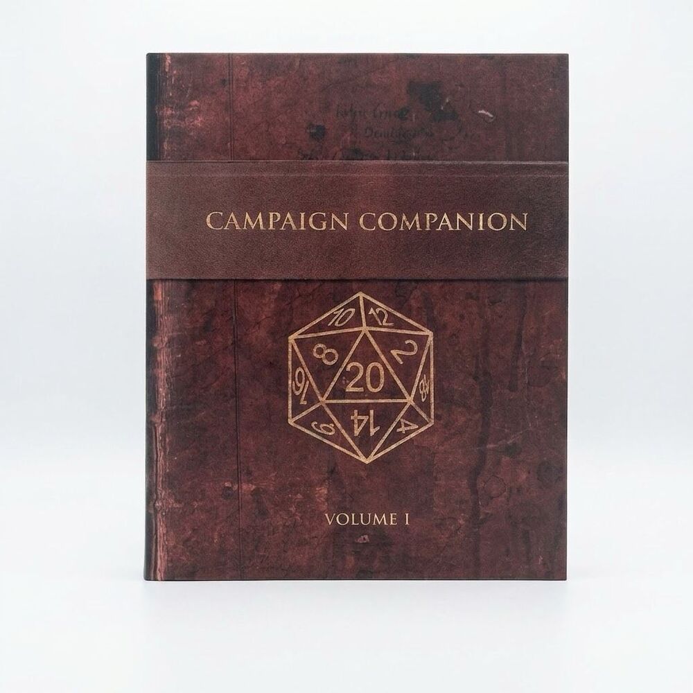 Campaign Companion Volume I RPG Player Resource Notebook D&D Fantasy Book